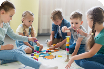 Nursery classroom at Achievers Little Minds